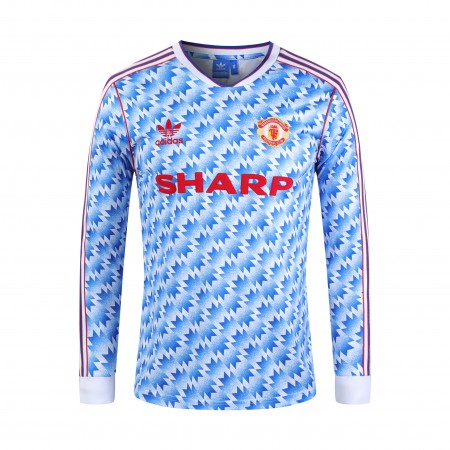 Billiga Fotbollströjor Manchester United Retro Hemma tröja 1992 Långärmad